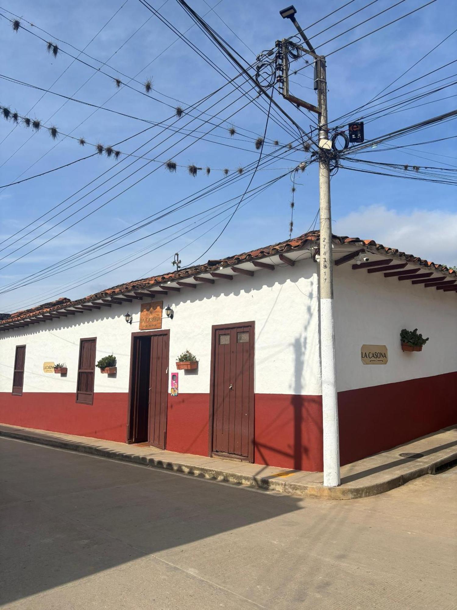 La Casona Espacio Bonito Zapatoca Eksteriør bilde